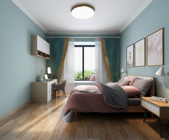 Nordic Style Bedroom-ID:444270649