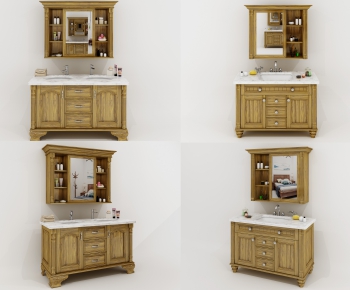 Nordic Style Bathroom Cabinet-ID:448159433