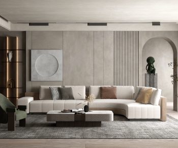 Modern A Living Room-ID:211577277
