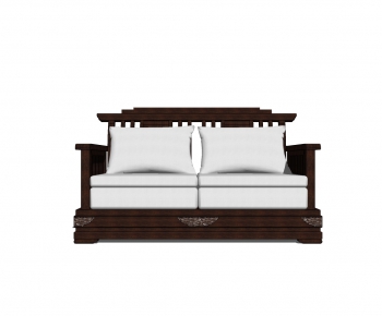 New Chinese Style Double Bed-ID:161987467