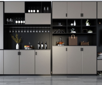 Modern Wine Cabinet-ID:832350414