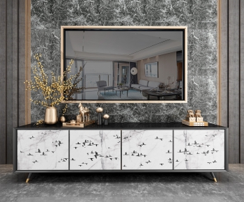 New Chinese Style TV Cabinet-ID:628992743