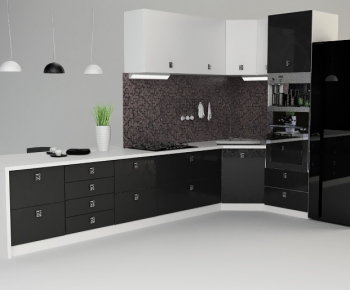 Modern Kitchen Cabinet-ID:425316243
