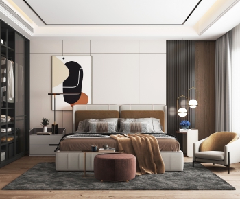 Modern Bedroom-ID:644272787