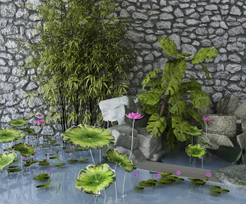 New Chinese Style Garden-ID:964257428