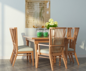 Modern Dining Table And Chairs-ID:938956959