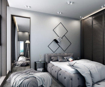 Nordic Style Bedroom-ID:672429618