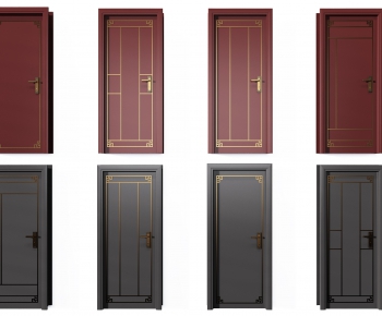New Chinese Style Door-ID:907401967