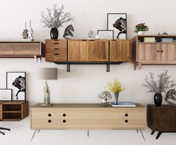Nordic Style TV Cabinet-ID:726537257