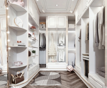 Simple European Style Clothes Storage Area-ID:646676611