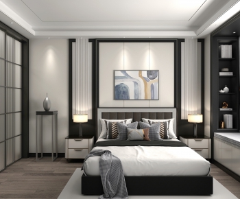 Modern Bedroom-ID:675364768