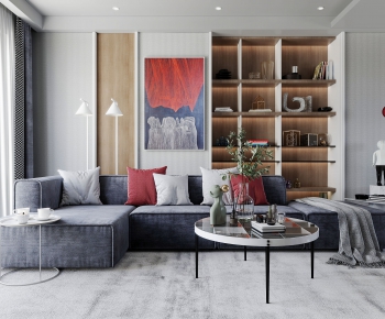Modern A Living Room-ID:577781974