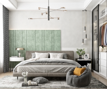 Nordic Style Bedroom-ID:276217375