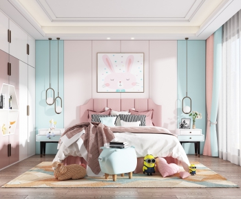 Modern Girl's Room Daughter's Room-ID:400769348