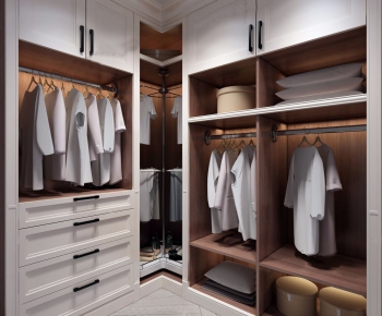 Nordic Style Clothes Storage Area-ID:858598283