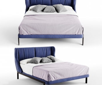 Modern Double Bed-ID:567265999