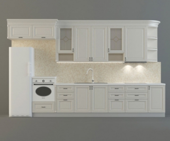 European Style Kitchen Cabinet-ID:490524252