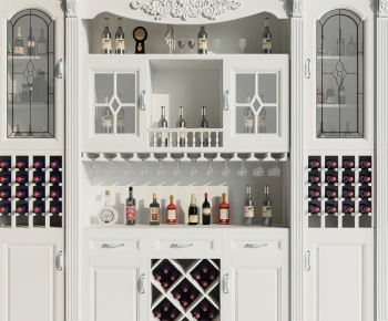 European Style Wine Cabinet-ID:806574147