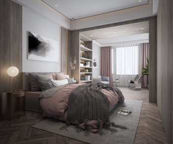 Nordic Style Bedroom-ID:313319181