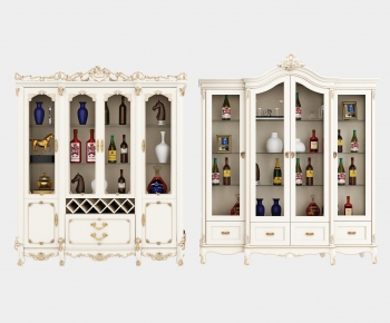 European Style Wine Cabinet-ID:749127219