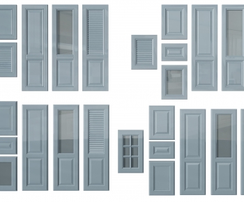 Simple European Style Door Panel-ID:641903819