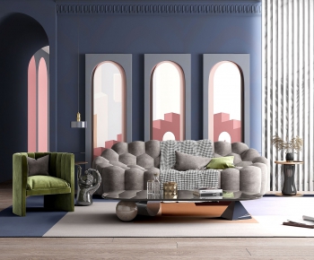 Nordic Style Sofa Combination-ID:936331846