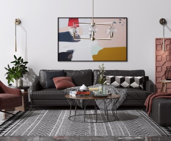 Nordic Style Sofa Combination-ID:350342332