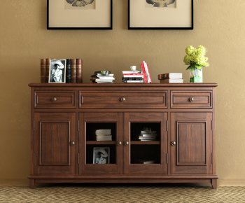American Style Side Cabinet/Entrance Cabinet-ID:975392636