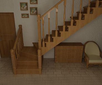 Modern Stair Balustrade/elevator-ID:432495428