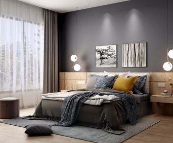 Nordic Style Bedroom-ID:715145599