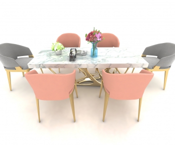 Modern Dining Table And Chairs-ID:292263427