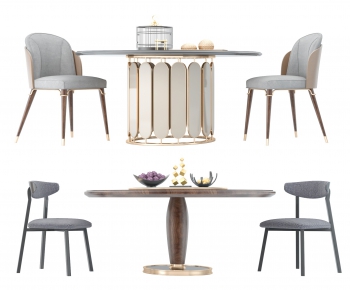 New Classical Style Dining Table And Chairs-ID:318007835