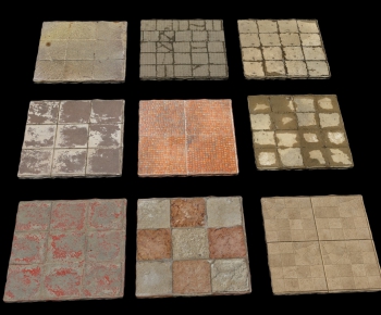 Industrial Style Floor Tile-ID:750792946