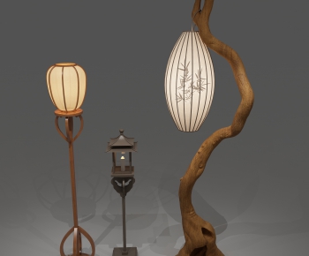 New Chinese Style Floor Lamp-ID:468111874