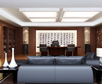 New Chinese Style Manager's Office-ID:778177117