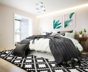 Nordic Style Bedroom-ID:948630682
