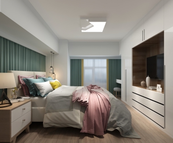 Nordic Style Bedroom-ID:585181387