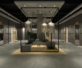 Industrial Style Clothing Store-ID:628406332
