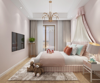 Nordic Style Girl's Room Daughter's Room-ID:201875564