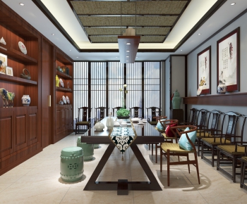 New Chinese Style Teahouse Tea House-ID:778487141