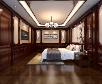 Chinese Style Bedroom-ID:480692757