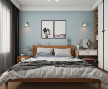 Nordic Style Bedroom-ID:960418669
