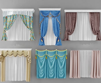 New Chinese Style The Curtain-ID:516094839
