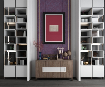 Modern Decorative Cabinet-ID:744344996