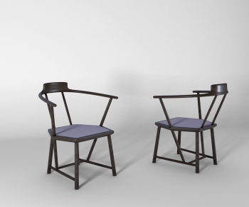 New Chinese Style Single Chair-ID:395272458