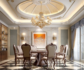 European Style Dining Room-ID:450281647
