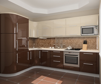 European Style Kitchen Cabinet-ID:679595793