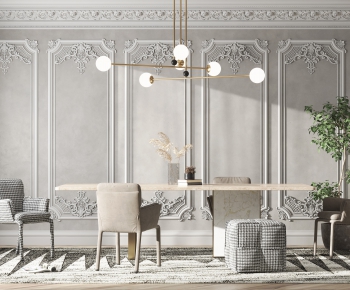 Nordic Style Dining Room-ID:366202341