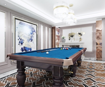 New Classical Style Billiards Room-ID:505353648