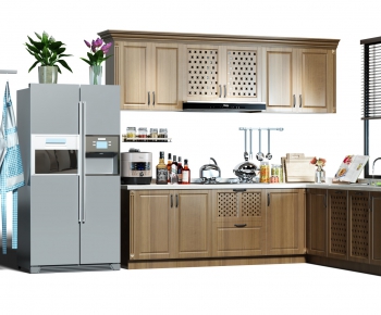 Modern Kitchen Cabinet-ID:200470646